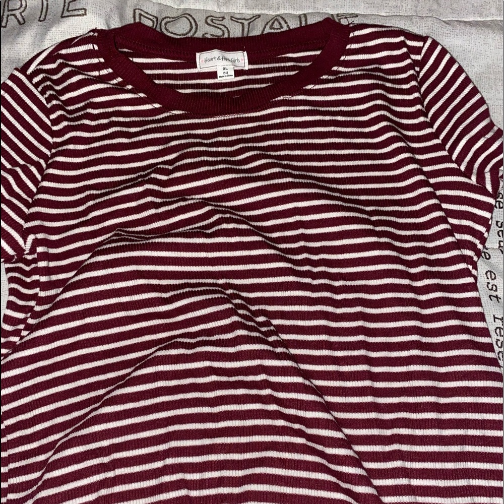 striped top